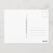 ヴィンテージバレンタインデイキッテン ポストカード (裏面)