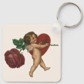 ヴィンテージバレンタインデイケラブアンドビクトリアンバラ キーホルダー (裏面)