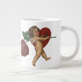 ヴィンテージバレンタインデイケラブアンドビクトリアンバラ ジャンボコーヒーマグカップ (右)