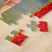 ヴィンテージバレンタインデイホリデーギフト ジグソーパズル (側面)