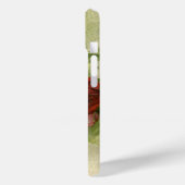 ヴィンテージバレンタインデイラブクリムゾンレッドローズ Case-Mate iPhoneケース (裏面 / 左)