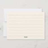 ヴィンテージバレンタインデーかわいいカップル シーズンカード (裏面)