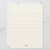 ヴィンテージバレンタインデーかわいいケルビフクロウ シーズンカード (裏面)