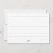 ヴィンテージバレンタインデーかわいい恋人 シーズンカード (裏面)