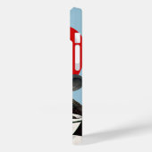 ヴィンテージバレンタインデーねこマウスティーカップハート Case-Mate iPhoneケース (裏面 / 左)