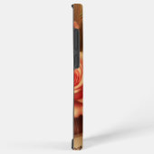 ヴィンテージバレンタインデーのチョコレートと花 SAMSUNG GALAXYケース (右側面)