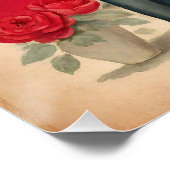 ヴィンテージバレンタインデーの子ども ポスター (コーナー)