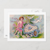 ヴィンテージバレンタインデーはがき シーズンポストカード (正面/裏面)