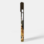 ヴィンテージバレンタインデーキューピッド，天使の燃える愛 Case-Mate iPhoneケース (裏面 / 左)