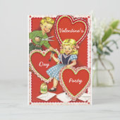 ヴィンテージバレンタインデーパーティーV2 招待状 (スタンド正面)