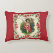 ヴィンテージバレンタインデービクトリアンケルビオン電話 アクセントクッション (正面)