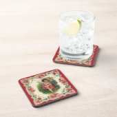 ヴィンテージバレンタインデービクトリアンケルビオン電話 コースター (右側)