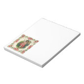 ヴィンテージバレンタインデービクトリアンケルビオン電話 ノートパッド (回転)