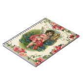 ヴィンテージバレンタインデービクトリアンケルビオン電話 ノートブック (左側)