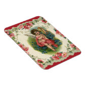 ヴィンテージバレンタインデービクトリアンケルビオン電話 マグネット (右側)