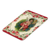 ヴィンテージバレンタインデービクトリアンケルビオン電話 マグネット (左側)