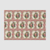 ヴィンテージバレンタインデービクトリアンケルビオン電話 薄葉紙 (正面)