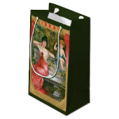 ヴィンテージバレンタインデービクトリアンスケルブ夫人 スモールペーパーバッグ (裏面アングル)