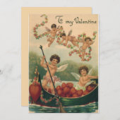 ヴィンテージバレンタインデービクトリアンチェルブス シーズンカード (正面/裏面)