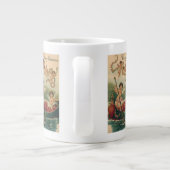 ヴィンテージバレンタインデービクトリアンチェルブス ジャンボコーヒーマグカップ (裏面)