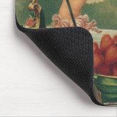 ヴィンテージバレンタインデービクトリアンチェルブス マウスパッド (コーナー)