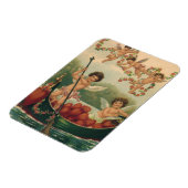 ヴィンテージバレンタインデービクトリアンチェルブス マグネット (左側)