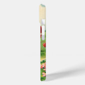 ヴィンテージバレンタインデービクトリアンハート天使 Case-Mate iPhoneケース (裏面 / 左)