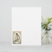 ヴィンテージバレンタインデービクトリアンバラ付き女の子 (スタンド正面)