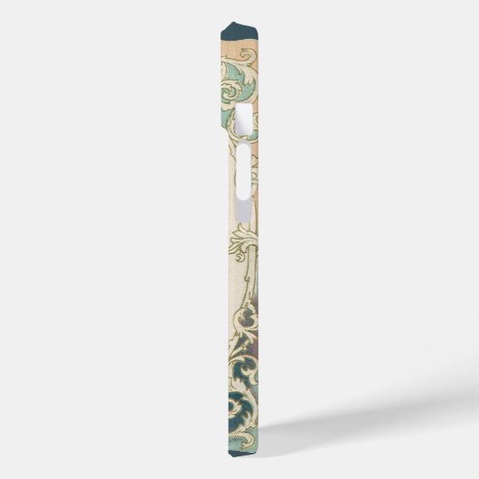 ヴィンテージバレンタインデービクトリアンバラ付き女の子 Case-Mate iPhoneケース (裏面 / 左)