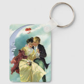 ヴィンテージバレンタインデービクトリアンラブ&ロマンス キーホルダー (裏面)