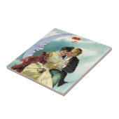 ヴィンテージバレンタインデービクトリアンラブ&ロマンス タイル (側面)