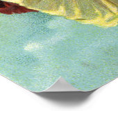 ヴィンテージバレンタインデービクトリアンラブ&ロマンス ポスター (角)