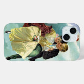 ヴィンテージバレンタインデービクトリアンラブ&ロマンス Case-Mate iPhoneケース (裏面 (横))