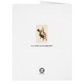 ヴィンテージバレンタインデービクトリアンレディーオンアスイング (裏面)