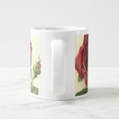 ヴィンテージバレンタインデービクトリアン、顔バラ ジャンボコーヒーマグカップ (裏面)