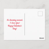 ヴィンテージバレンタインデーピエロ ポストカード (裏面)