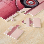 ヴィンテージバレンタインデーラブトラック ジグソーパズル (側面)