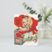 ヴィンテージバレンタインデール シーズンポストカード (スタンド正面)