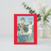 ヴィンテージバレンタインデー収集ハート シーズンポストカード (スタンド正面)