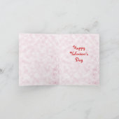 ヴィンテージバレンタインデー子供へス! シーズンカード (内部)