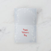 ヴィンテージバレンタインデー子供へス シーズンカード (内部)