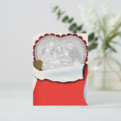 ヴィンテージバレンタインデー新婚恋と恋 案内ポストカード (スタンド正面)