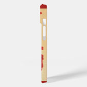 ヴィンテージバレンタインデー踊りレディ赤いハート Case-Mate iPhoneケース (裏面 / 左)