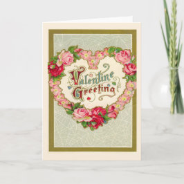 ヴィンテージバレンタインデー シーズンカード