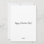 ヴィンテージバレンタインデー シーズンカード (裏面)