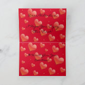 ヴィンテージバレンタインデー シーズンカード (内部)