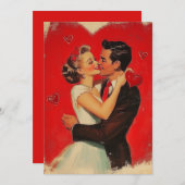 ヴィンテージバレンタインデー シーズンカード (正面/裏面)