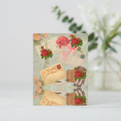 ヴィンテージバレンタインデー シーズンポストカード (スタンド正面)