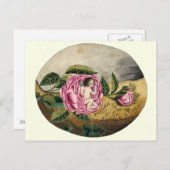 ヴィンテージバレンタインデー シーズンポストカード (正面/裏面)