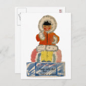 ヴィンテージバレンタインデー シーズンポストカード (正面/裏面)